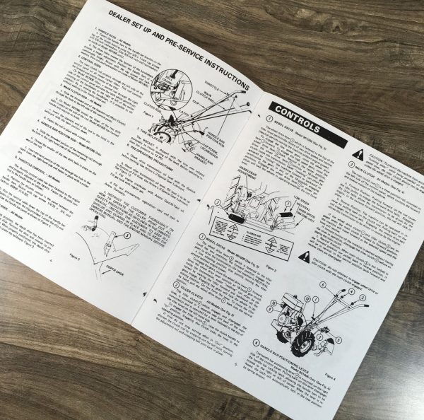 Ariens 901005-000101 901006-000101 Rocket Tiller Operators Manual Owners Book - Image 2