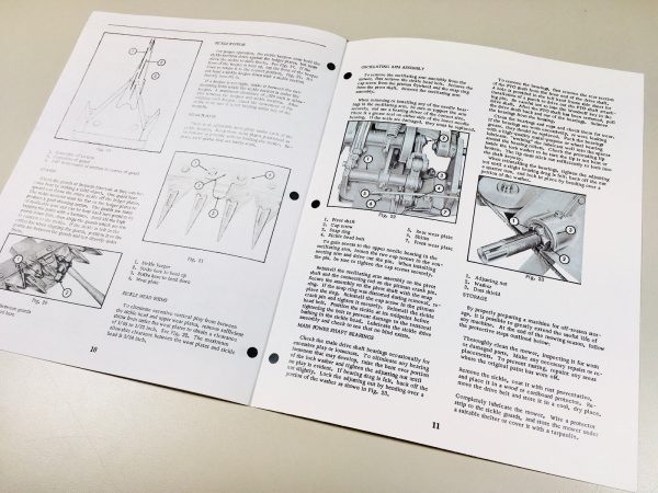 Minneapolis Moline J-7 Three Point Mower Sickle Bar Operators Manual J7 Section - Image 3