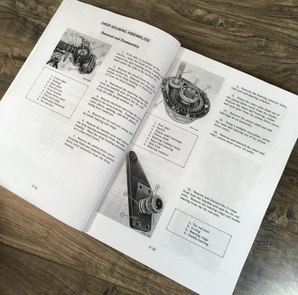 Farmall International 274 Offset & 284 Compact Tractor Service Manual Set Repair - Image 3