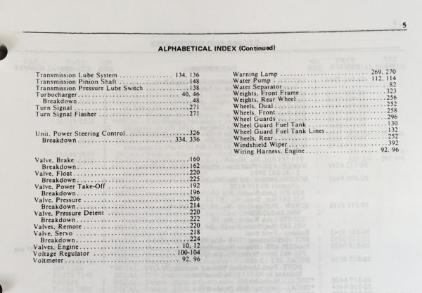 White 2-105 Field Boss Tractor Service Parts Manual Set Repair Workshop Book - Image 7