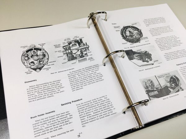 International Farmall 1206 1256 Diesel Tractor Service Repair Shop Manual - Image 9