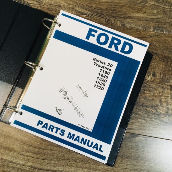 Ford 1320 Tractor Parts Operators Manual Owners Set Catalog Assembly Book - Image 2