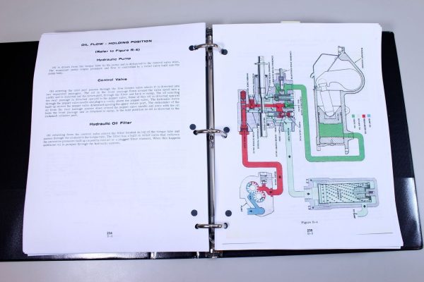 Case 530Ck Backhoe Loader Tractor Service Manual Parts Catalog Shop Book Set - Image 7