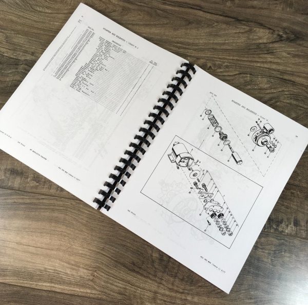 Massey Ferguson 2800 2770 Tractor Parts Manual Catalog Book Assembly Schematics - Image 6