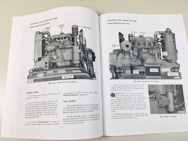 International Mccormick 203 Combine Owner Operators Manual Book Maintenance - Image 7