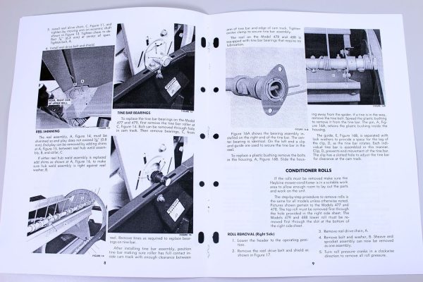 Set New Holland 477 Haybine Mower-Conditioner Service Operators Owners Manual - Image 5