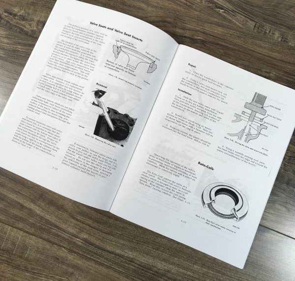 International 3400A Gas Tractor Service Manual Set Shop Book Workshop C-175 - Image 11