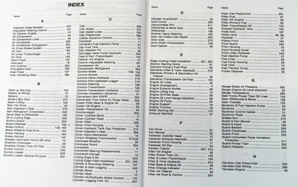 Parts Manual For Caterpillar 966E Wheel Loader Catalog Assembly 99Y5315-UP Cat - Image 2