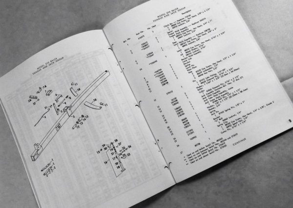 New Holland Sperry Model 315 Small Square Baler Parts Catalog Manual Issue 5-81 - Image 4