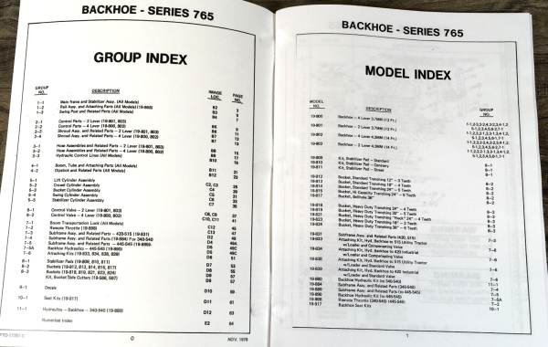 Ford 420 515 Tractor 735 Loader 765 Backhoe Service Parts Operators Manual Set - Image 7