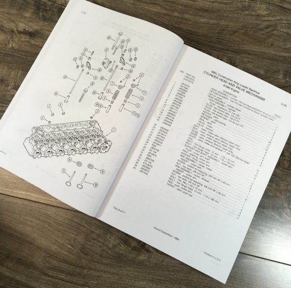 Case 680L Construction King Loader Backhoe Parts Catalog Operators Manual Set - Image 5