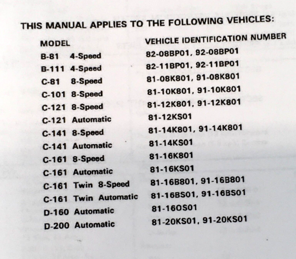 Wheel Horse B-81 B-111 C-81 Lawn Tractor Service Operators Manual Set Owners - Image 3