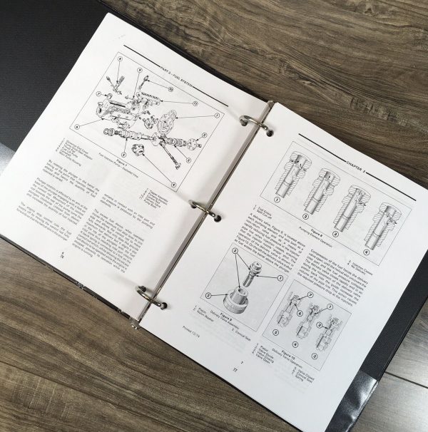 Ford H-48 Excavator Service Manual Repair Shop Technical Book Workshop Track Hoe - Image 7