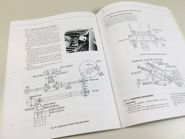 Kubota L225 Tractor Service Repair Shop Manual Parts Catalog Assembly Numbers - Image 7