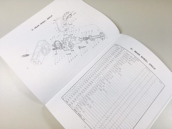 Kubota L260 Tractor Parts Assembly Manual Catalog Exploded Views Numbers - Image 6