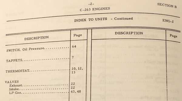 International 403 615 Combine Engine Service Parts C-263 6 Cyl. Manual Set Shop - Image 4