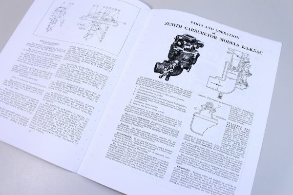 Allis Chalmers Uc Tractor Service Manual Parts Operators Owners Repair Shop Set - Image 12