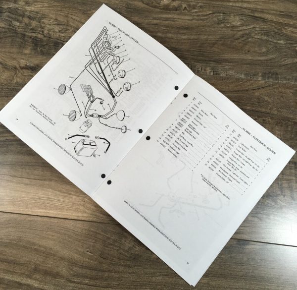 Gehl 3000 HL3000 Skid Steer Loader Parts Operators Manual Set Owners Catalog - Image 6