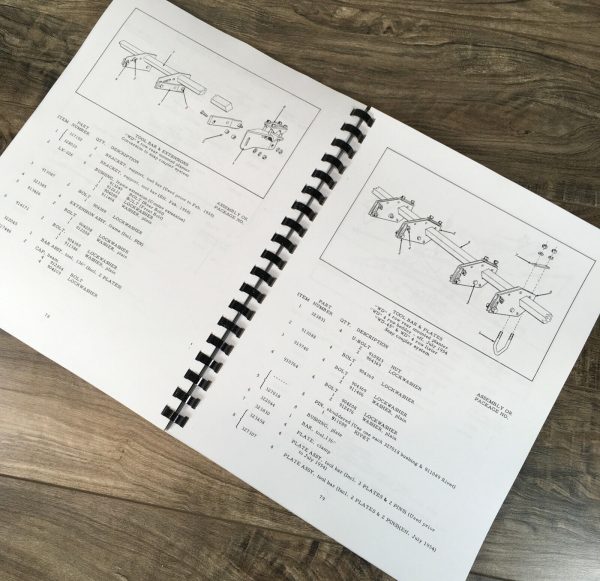 Allis Chalmers Ca Wd Bedders Planting Attachments Linster Planters Parts Manual - Image 10