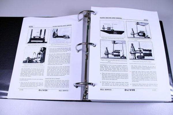 Oliver 550 Tractor Service Parts Manual Set Repair Workshop Shop Book Catalog - Image 11