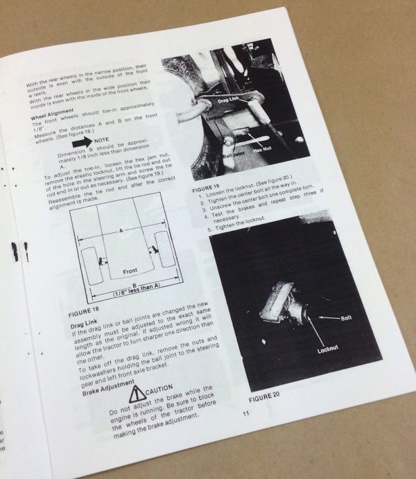 White Yard Boss Lgt-1110 Lgt-1610 Garden Tractor Parts Catalog Operators Manual - Image 4