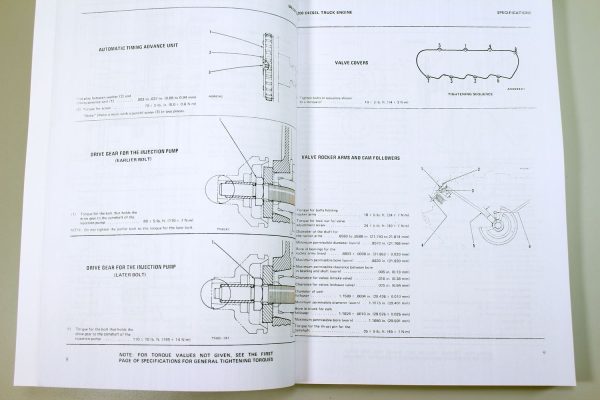 Cat Caterpillar 3208 Diesel Truck Engine Service Manual Serial No. 40S1-Up - Image 3