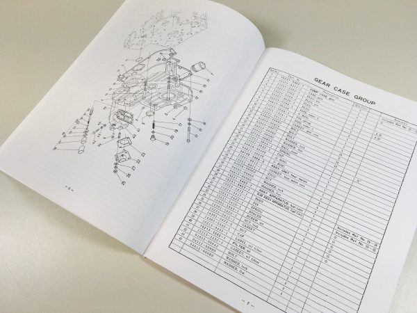 Kubota L225 Tractor Parts Assembly Manual Catalog Exploded Views Numbers - Image 4