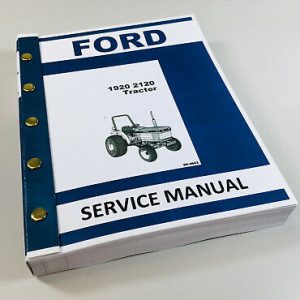Ford New Holland 1920 2120 Tractor Service Repair Manual Technical Shop Book
