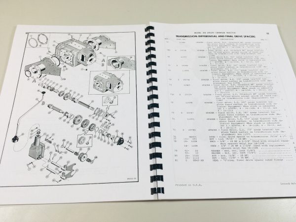 Case 310 Utility Crawler Tractor Parts Catalog Manual Before Sn-3008187 - Image 6