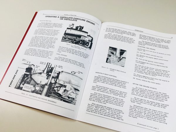 International Super A Tractor Operators Manual Parts Catalog Assembly - Image 7