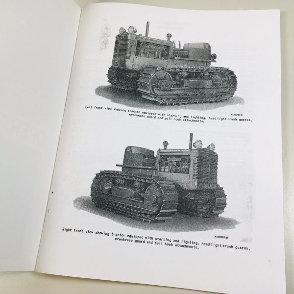 International Td14A Crawler Tractor Operators Owners Manual - Image 2