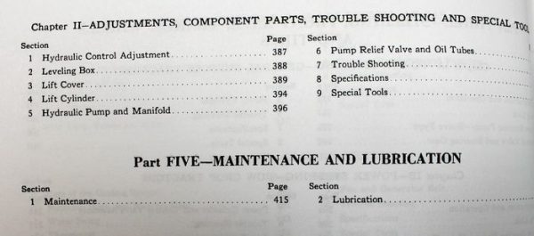 Ford 950 960 976 941 961 Tractor Service Repair Shop Manual Parts Catalog Set - Image 11