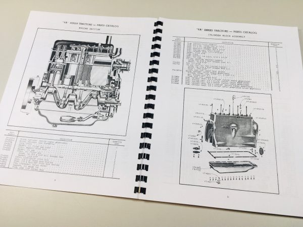 Case Va Series Tractors Vac Vah Vai Vao Vas Vae Service Parts Repair Manual Set - Image 9