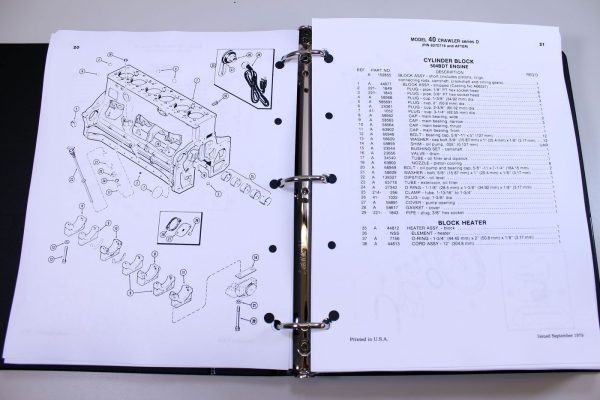 Case Drott 40D Crawler Excavator Service Repair Manual Parts Catalog Shop Set - Image 11