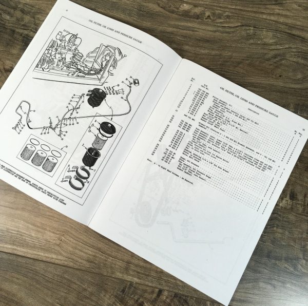 Massey Harris Mustang Tractor Parts Repair Manual Catalog Assembly S/N 1001 & Up - Image 6