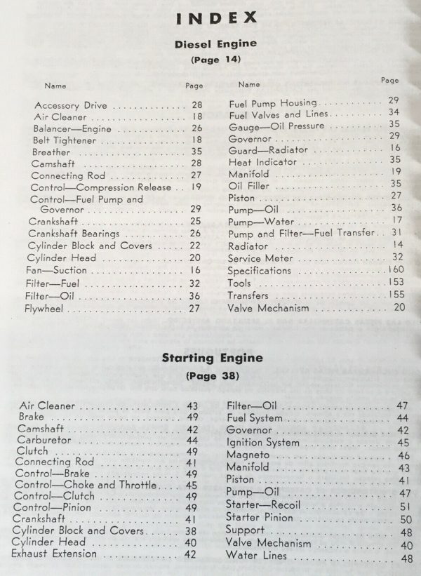 Caterpillar D4 Crawler Tractor Parts Manual Catalog Book Assembly S/N 78A1-Up - Image 2