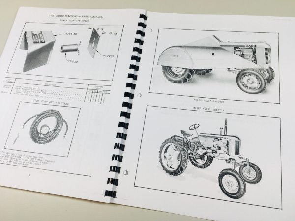 Case Va Series Tractors Vac Vah Vai Vao Vas Vae Service Parts Repair Manual Set - Image 11