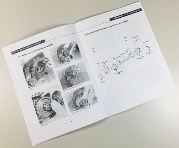 Eaton Rt-12513 Rto-12513 Transmission Service Manual Repair Shop Technical Book - Image 7