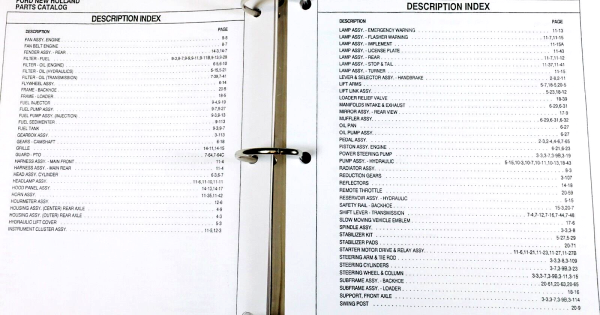 Ford 340A 540A Tractor 745 Loader 765 Backhoe Service Parts Operator Manual Set - Image 4