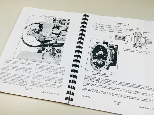 Set Allis Chalmers D-17 Series 1 Tractor Service Repair Owners Operators Manual - Image 7