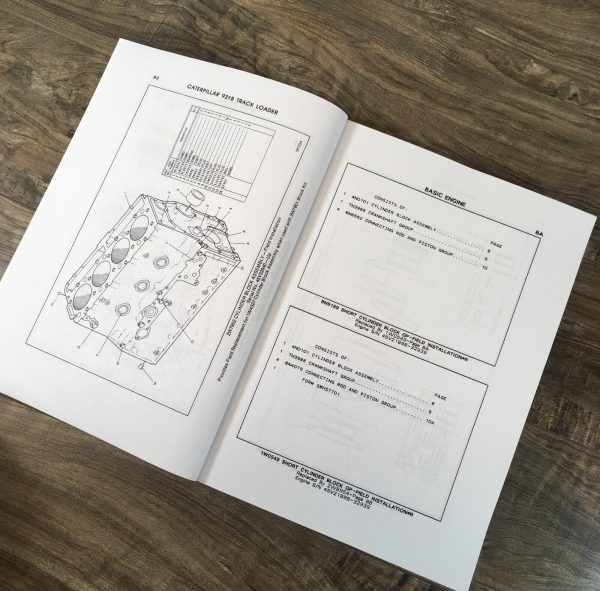 Parts Manual For Caterpillar 931B Track Loader Powered By 3204 Engine 29Y1-99999 - Image 6