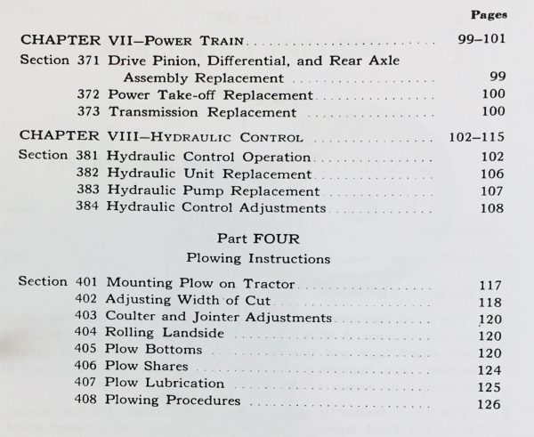 Ford 9N 2N Tractor Master Service Repair Manual Parts Catalog Shop Set 822Pgs - Image 10