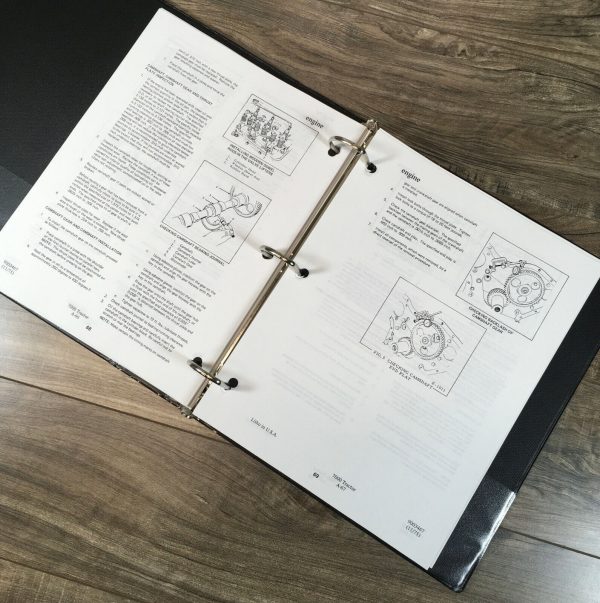Allis Chalmers 7000 Tractor Service Manual Repair Shop Technical Book Overhaul - Image 5