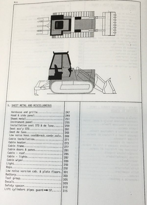 Massey Ferguson 400C Crawler Tractor Loader Parts Manual Catalog Book Assembly - Image 5