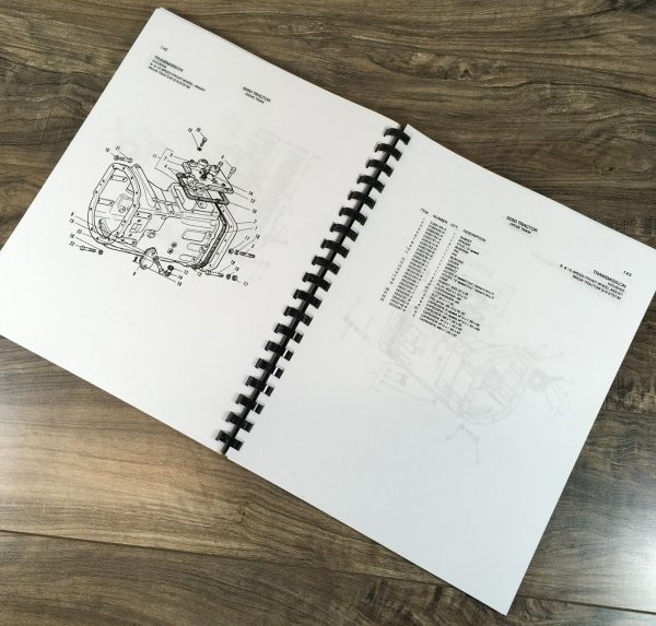 Allis Chalmers 5050 Diesel Tractor Parts Manual Catalog Book Assembly Schematics - Image 8