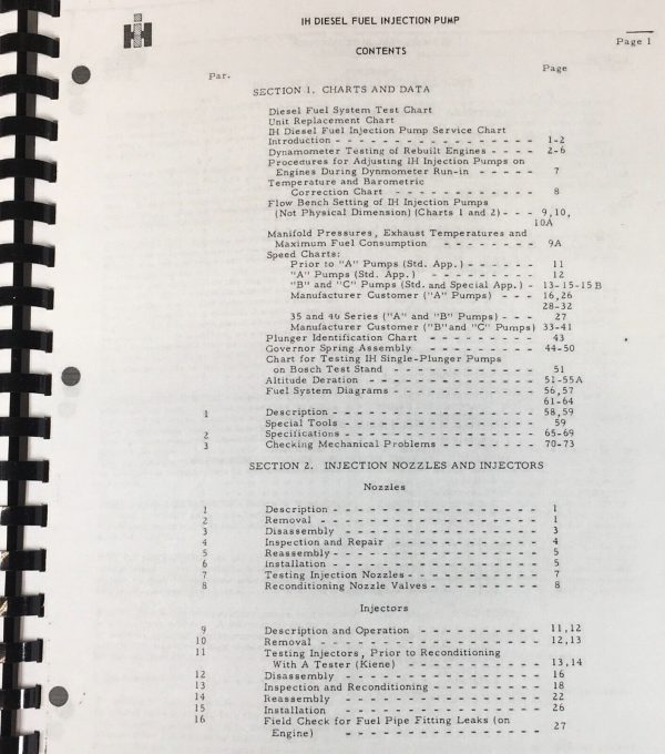 International 16 525 554 24 1091 Diesel Engine Fuel Injection Service Manual Set - Image 3