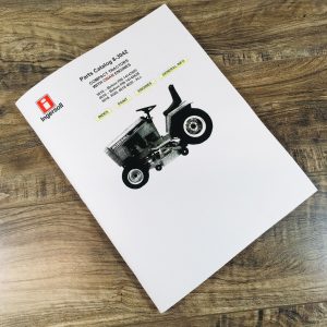 Ingersoll 3016 3018 3020 4016 4018 4020 Compact Tractors Parts Manual Catalog
