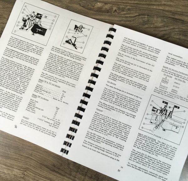 Allis Chalmers D-10 D-12 Tractor Service Manual Parts Operators Set S/N 1001-Up - Image 9