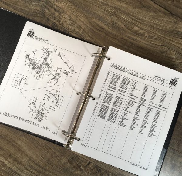 Ford 1320 Tractor Parts Operators Manual Owners Set Catalog Assembly Book - Image 5