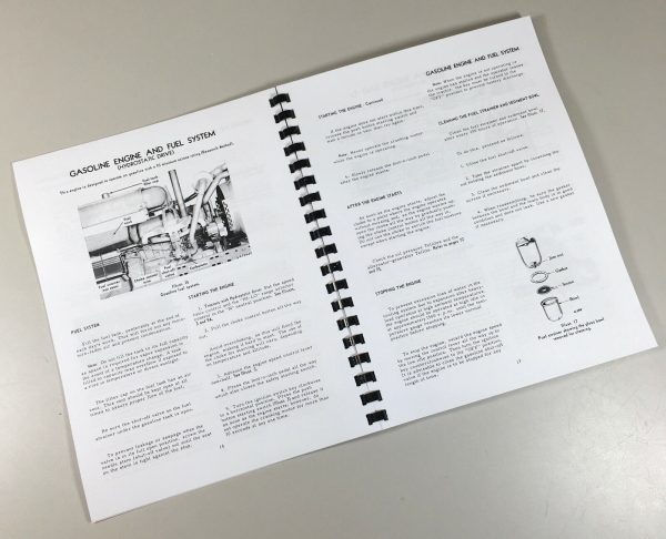 Farmall International 826 Tractor Parts Operators Manual Set Diesel Engine D358 - Image 6